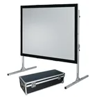 outdoor fast fold portable projector screen for cinema display