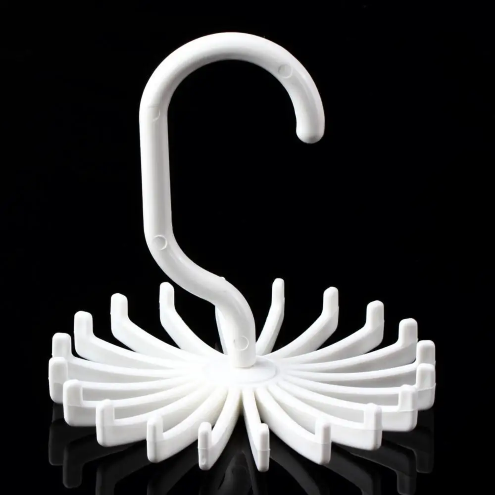 1 pcs Rotating Tie Rack Adjustable Tie Hanger Holds 20 Neck Ties Organizer Men Worldwide FreeShipping Newest Hot Search