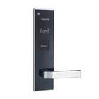 Zinc alloy key card door entry systems magnetic key card hotel locks