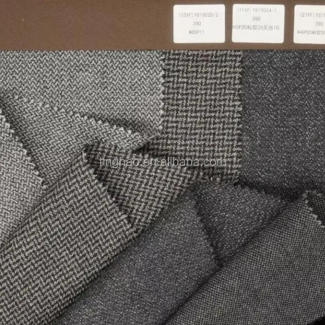 new develpoed worsted wool tweed fabric supplier