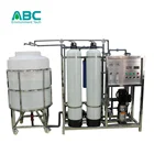 best sale complete unit RO-500 mini drinking water purifying treatment plant