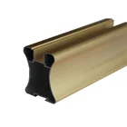 Factory extrusion aluminum kitchen profile for closet door