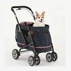 2018 wholesale High Quality Factory Direct Sale nylon Fabric Travel & Outdoors trolley Pet Dog Stroller