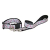 New Design Reflective Paws and Bones Pattern Nylon Dog Collar and Leash