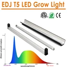 Diy Double Clips Fluorescent Lamp Holder T5 Fixture with Nano-Reflector Led Grow Bar