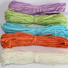 Paper yarn natural raffia for crochet