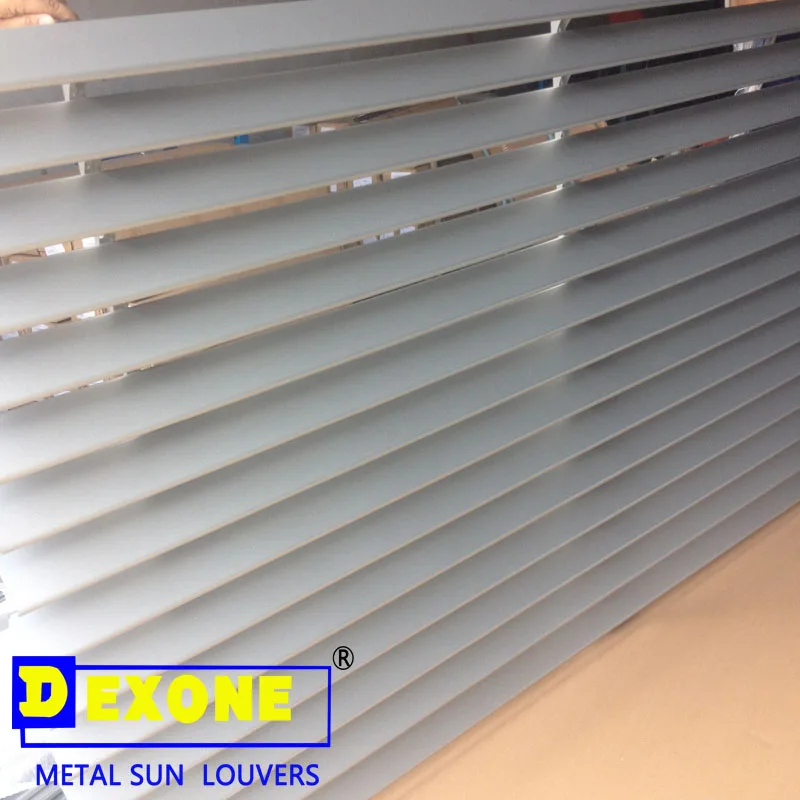 Extruded aluminium louvre blades /aluminum sun shades manufacturer