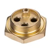 CW617N brass flange for electric heater with 3 holes