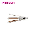 PRITECH 2 In 1 Interchangeable Hair Flat Iron Straightening And Wate Plate