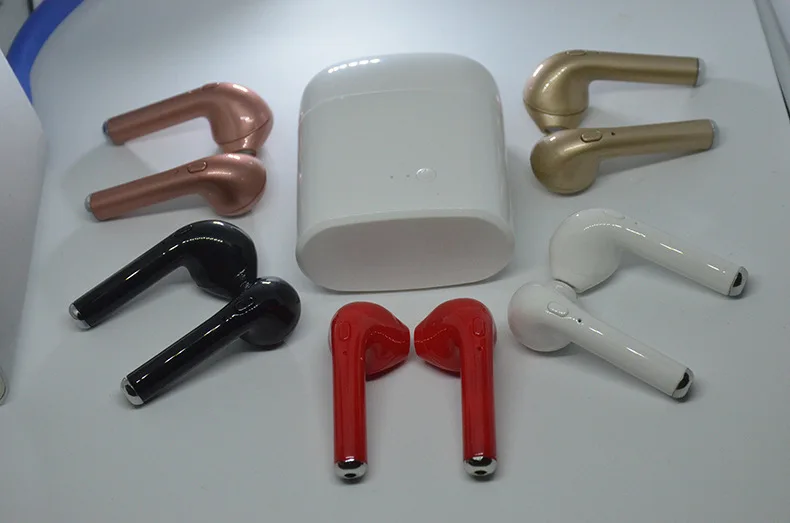 amazon 2019 factory mini i7s tws 5.0 BT wireless earbuds headphones earphones cheap earphones i7s tws headsets - ANKUX.COM
