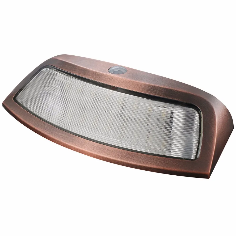 LED Outdoor Solar Smiling Wall Lights 14