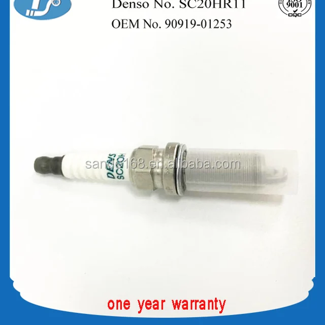 Denso Iridium Spark Plug SC20HR11 90919-01253 for Toyotas Lexus Crown Camry Corolla Rav4