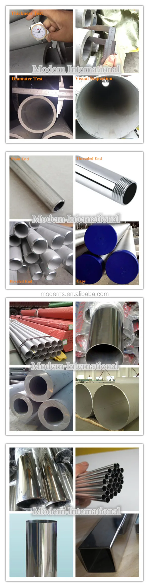 201 Half Finished Round Telescopic Stainless Steel Tube 201 Half Finished Round Telescopic Stainless Steel Tube