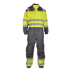 wholesale Hi-vis reflective flame retardant high visibility winter coverall workwear clothing