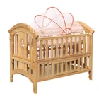 New deisgh wood Material baby crib for newborn furniture baby cot bed