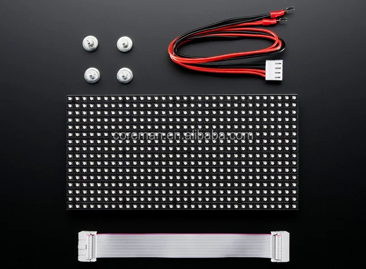 Slim Cabinet Aluminium Led Panel 4mm Pitch Rgb Led Matrix P4 Full Color