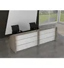Good quality exhibition counter table reception desk reception counter desk design
