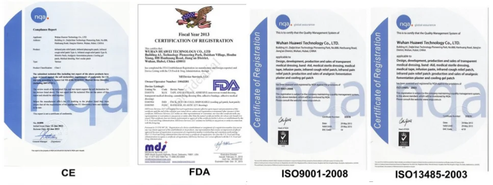 Medical I.V. cannula fixing transparent dressing