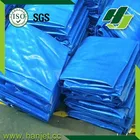Other Fabric Tarpaulin Fabric 2.44m Roll Width Pe Polyethylene Woven Mesh Fabric Plastic Cover Tarpaulin