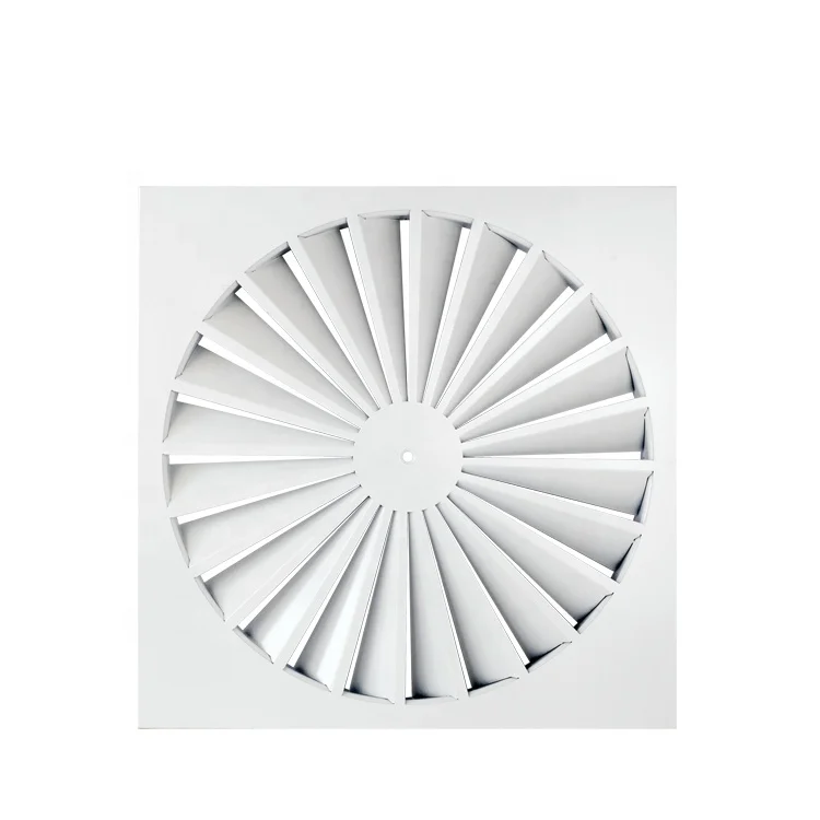 24 Blades Return Air Grille For Ac Drop Ceiling Air Swirl Diffuser Buy Air Swirl Swirl Diffuser Return Air Swirl Diffuser Product On Alibaba Com