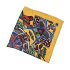 Custom Print 100 Silk Head Scarf No Minimum