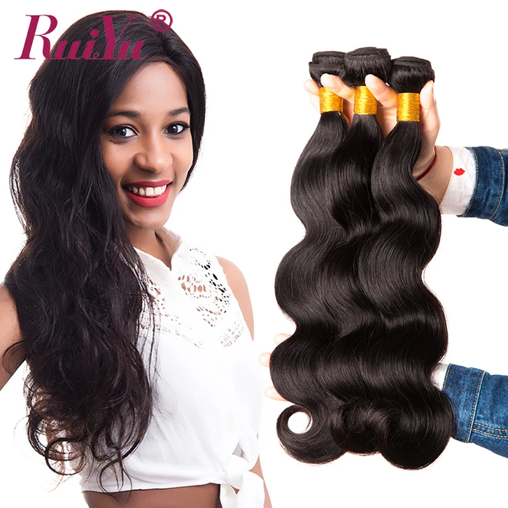 Cheap Peruvian Body Wave Hair Bundles Natural Color Human Hair