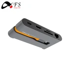 New product 8 in 1 USB type c to HD-MI+3*usb 3.0+RJ45+SD+TF+PD quick charge usb c hub best type-c duo adapter
