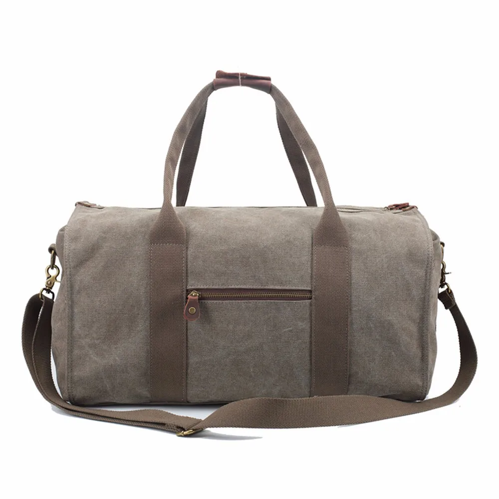 Factory High Quality Canvas Large Capacity Travel Bags Outdoor Luggage Bags