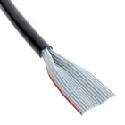 Short Lead Time China Brand 3758 3759 3659 Series 1.27mm 0.635mm Flat Cable Round Jacketed Flat Cable