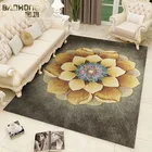 Attractive Modern Design Living Room Area Rug Hand Made Hotel Wool Carpet