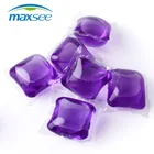 Maxsee factory wholesale Laundry Detergent pacs pods washing Cleaner eco Biodegradable liquid laundry detergent pod