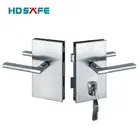 Locks Lock Lock Locks 26 Years Manufacture Stainless Steel Frameless Swing Glass Door Locks With Lever Handle