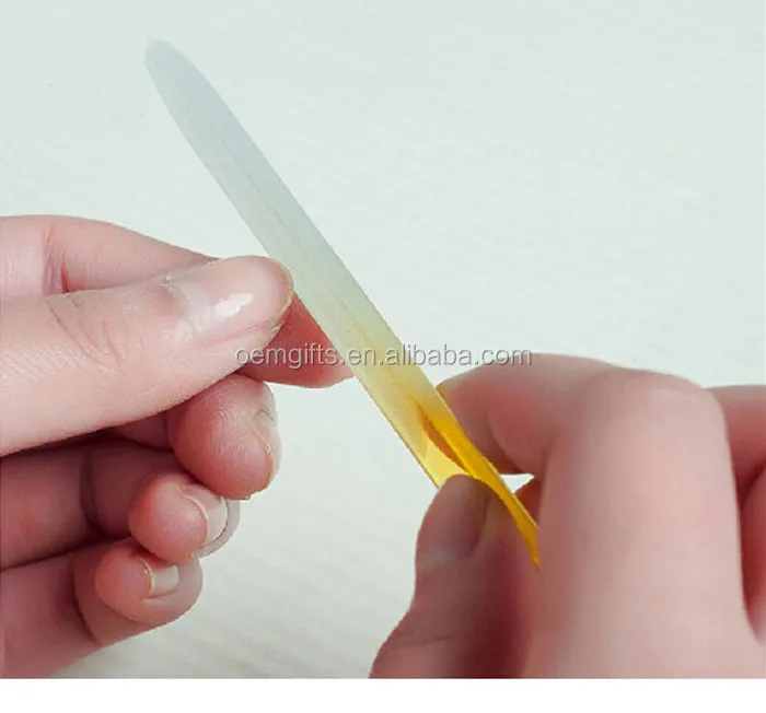 Unionpromo Wholesale Colorful Art Crystal Glass Nail File