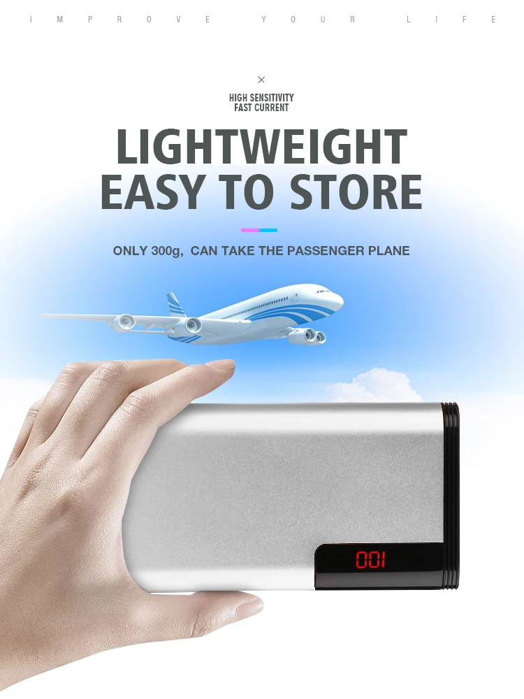 new arrived big capacity power banks 10000mah super slim power banks for iphone - ANKUX.COM