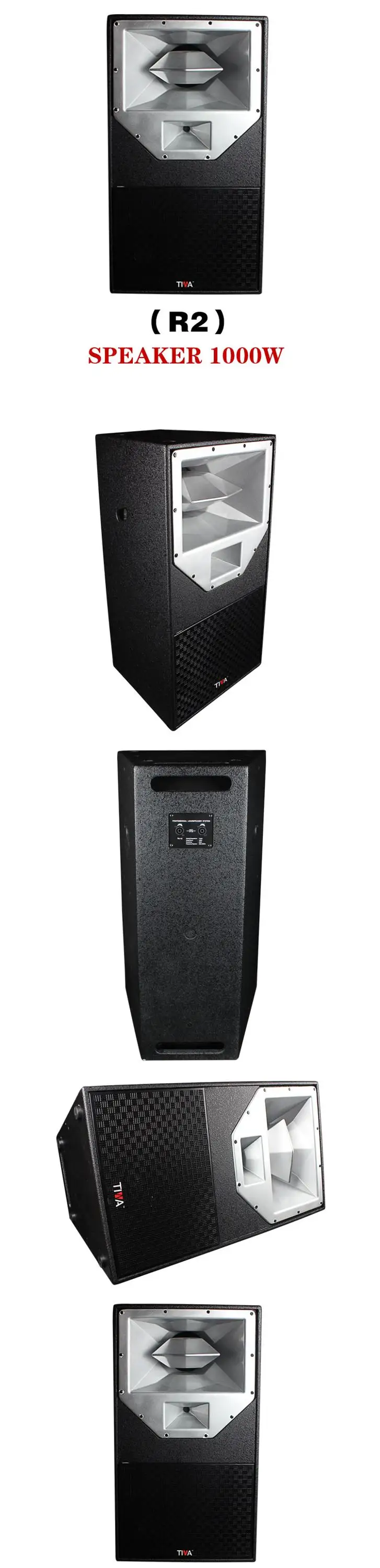 TIWA 15 inches Neodymium professional speaker 600 Watts - ANKUX.COM