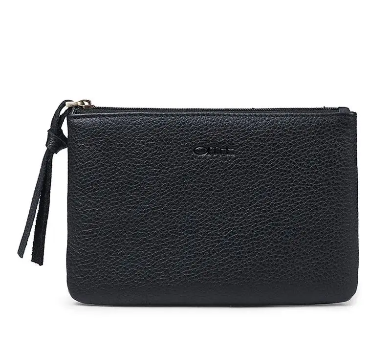 Hot selling 2015 New Fashion Unisex genuine leather wallet casual small leather coin purse