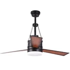 Antique Countryside Style Silent Celling Fan Decorative ABS Blade Vintage Ceiling Fan Light