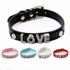 2018 Hot Sale 5 Colors Crocodile Grain Leather Dog Collar For Pet In Stock