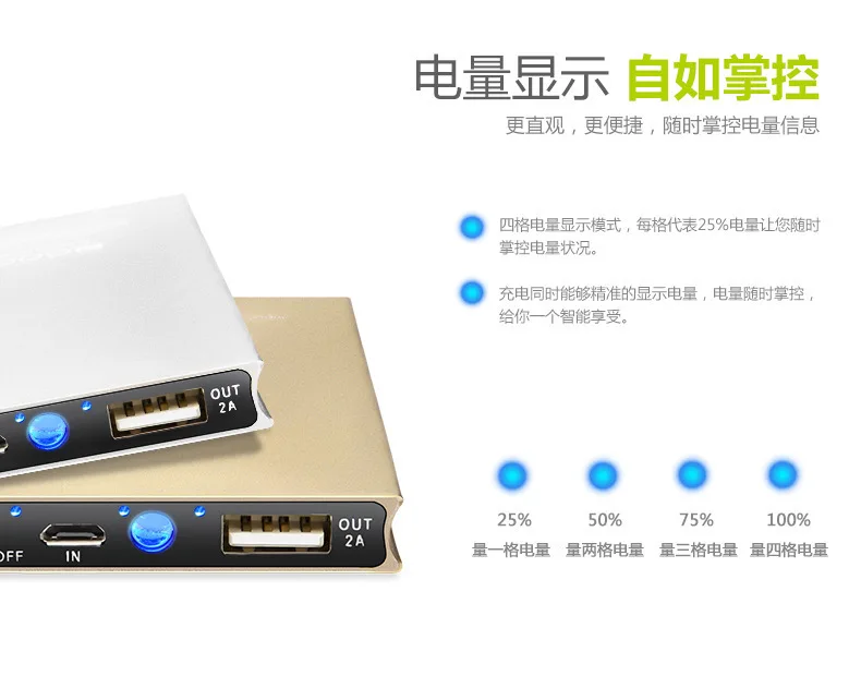 Portable mobile phone accessories 10000mah solar mobile phone charger power bank slim - ANKUX.COM