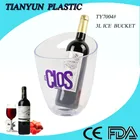 plastics wine cooler box for glass holder