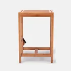 2019 eco-friendly modern wooden bamboo outdoor furniture garden furniture stock
