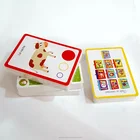 Graphic Customization Memory Cards Education Card Custom Memory Flash Cards Educational Flashcards Printing for Babies