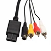 For GameCube S-Video AV Cable for Game Cube/N64/SNES NEW AV Cable