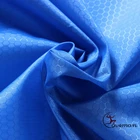 sapphire blue 210T Football check plaid ripstop PA coating coated Polyester Taffeta Fabric