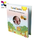 Printing service custom hardcover book memory baby first year book