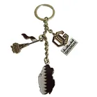 Cool style new design oem custom Key Chain in Gold Plating