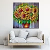 Abstract Flower Canvas Printing Vincent Van Gogh Sunflower Famous Fine Art Paintings Without Frame