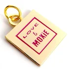 Factory price wholesale custom tag metal card