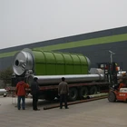 Tyre Pyrolysis Machine Batch Small Scale Mini Waste Tyre Plastic Pyrolysis Plant Machine
