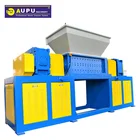 Double shaft hydraulic metal scrap crusher
